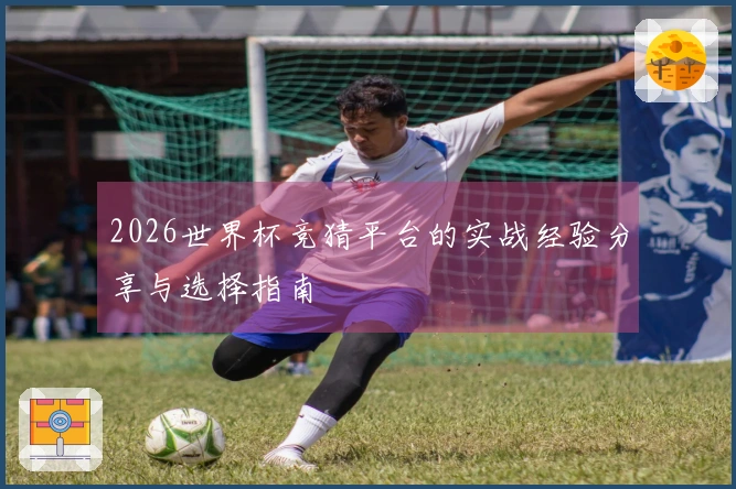 2026世界杯竞猜平台的实战经验分享与选择指南